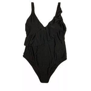 Women's Asymmetrical Ruffle Swimsuit - Kona‎ Sol